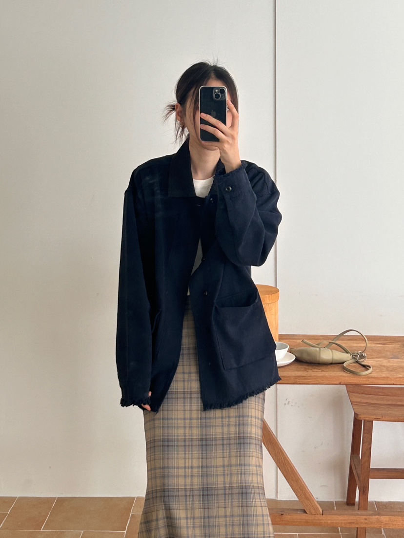 ME MO韓國直郵東大門實拍女裝新品職業休閑人氣真品推薦夾克ME MO夾克